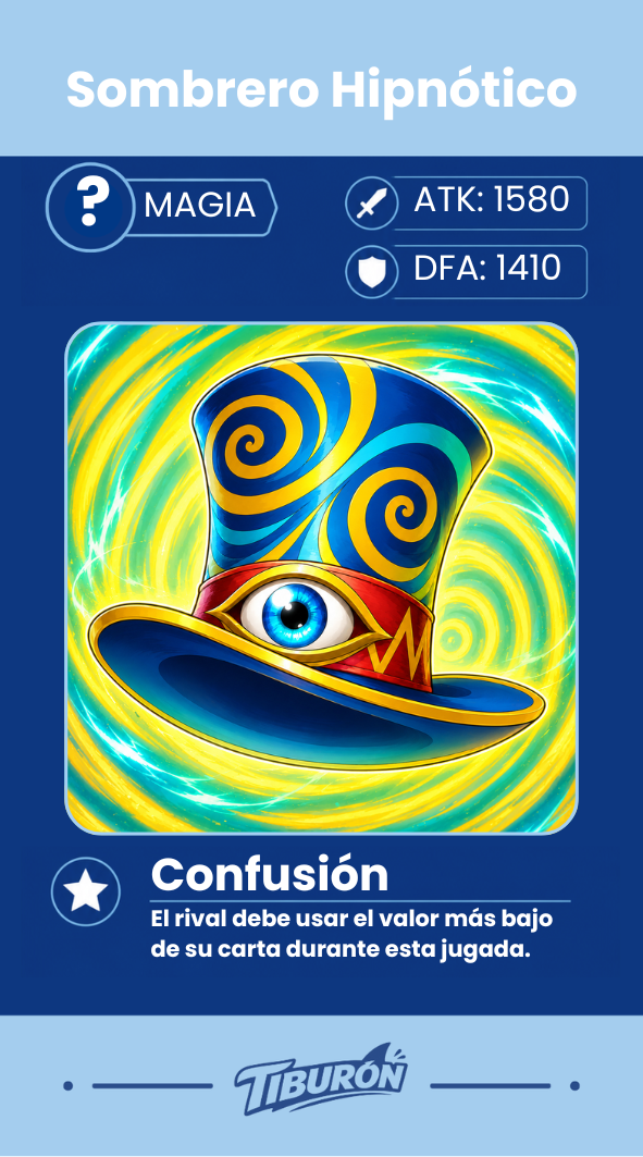 Carta Sombrero Hipnótico